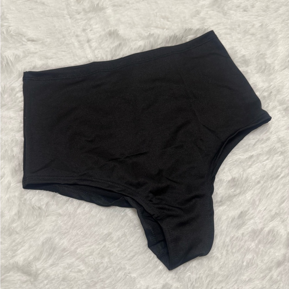 New s/m black bikini bottom shorts festival rave outfit swim outfit boy